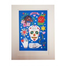 Skull print by Rosie Wonders Skull print by Rosie Wonders